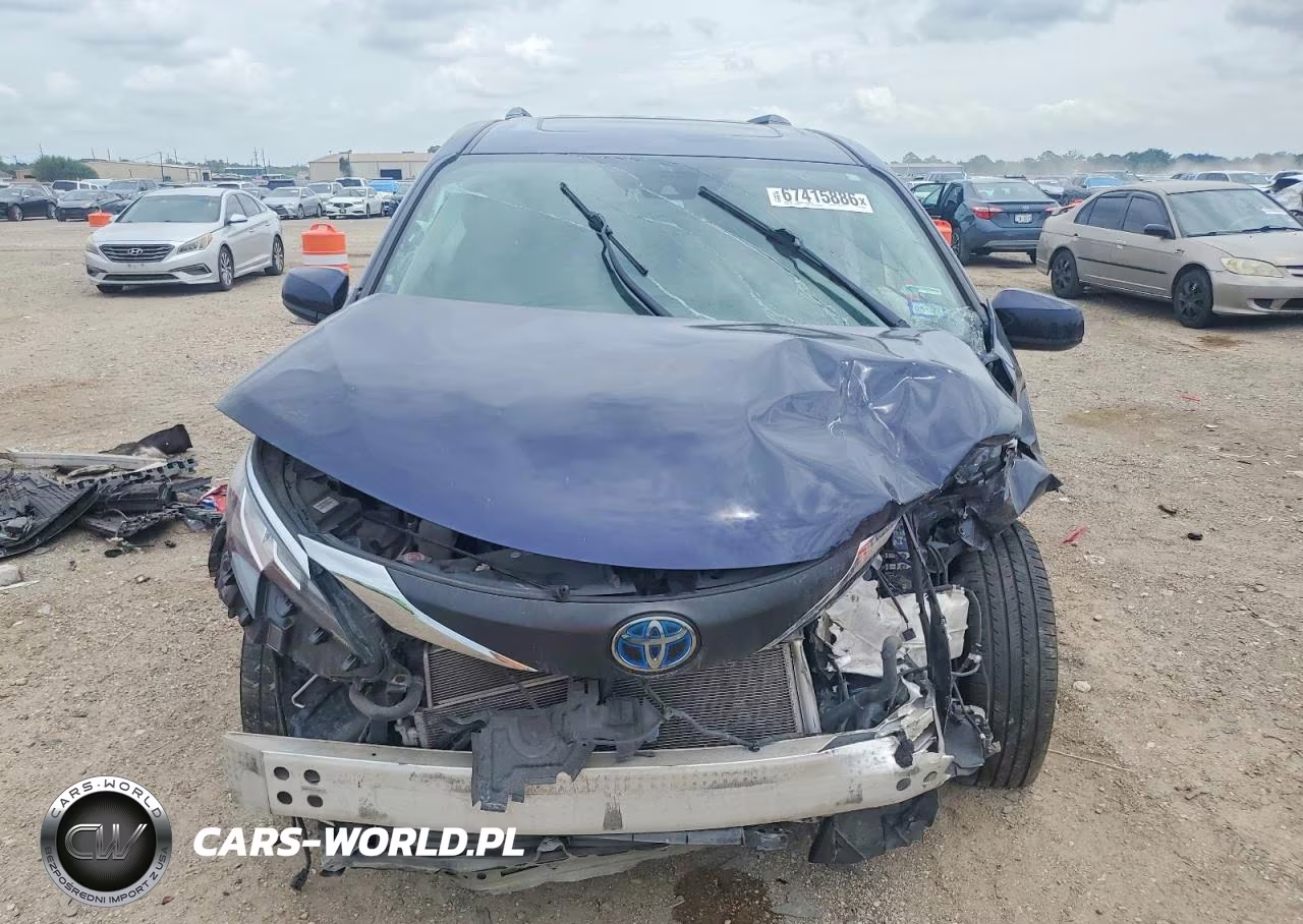 2021 Toyota Sienna Xle VIN:5TDYRKEC2MS039263 - 2