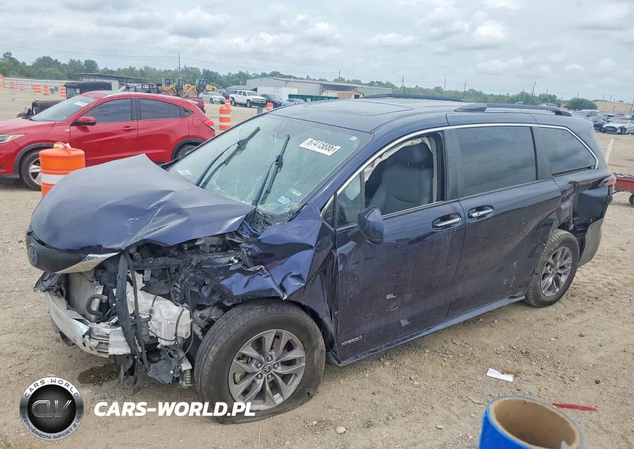 2021 Toyota Sienna Xle VIN:5TDYRKEC2MS039263 - 3