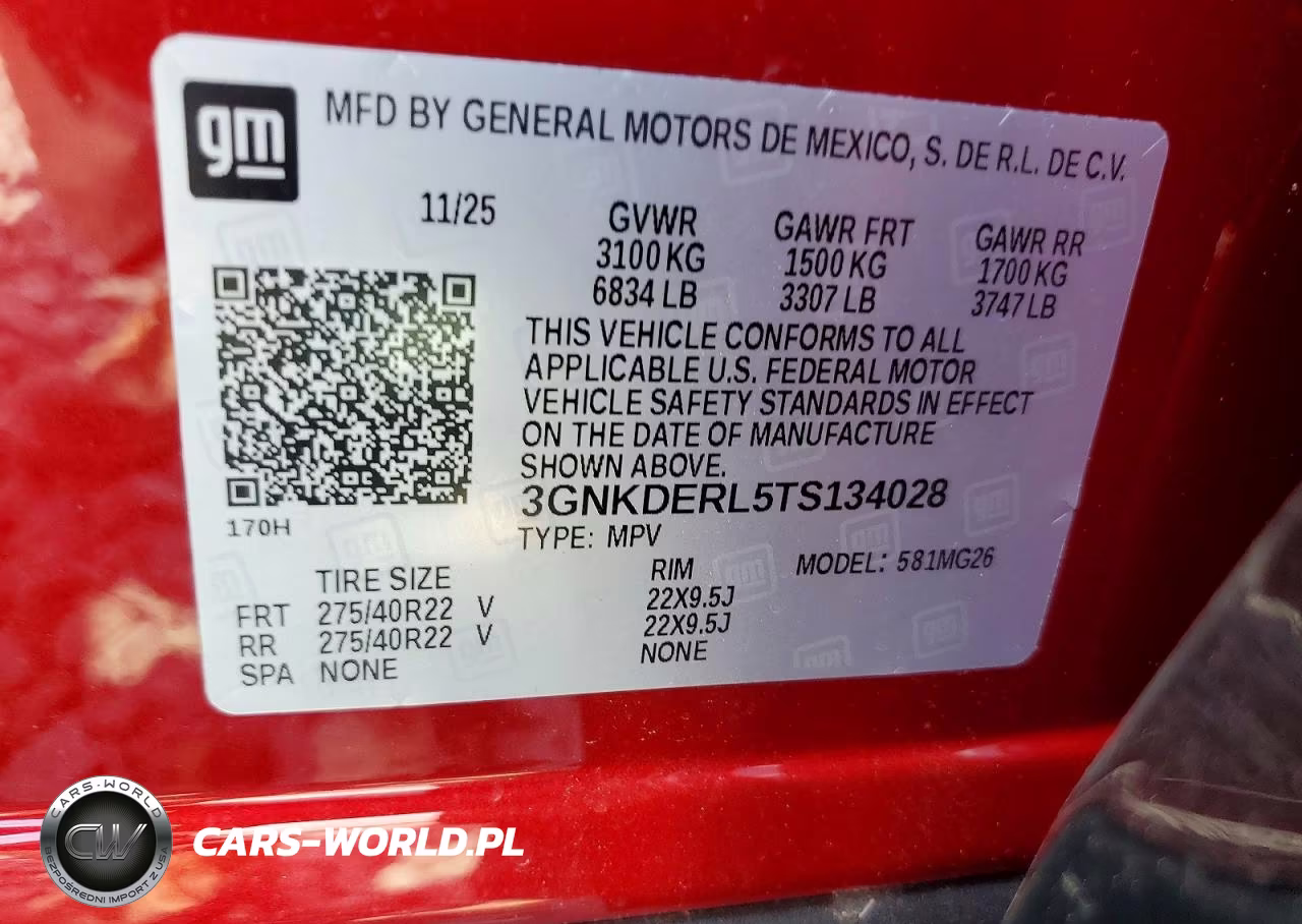 2026 Chevrolet Blazer Ss VIN:3GNKDERL5TS134028 - 13