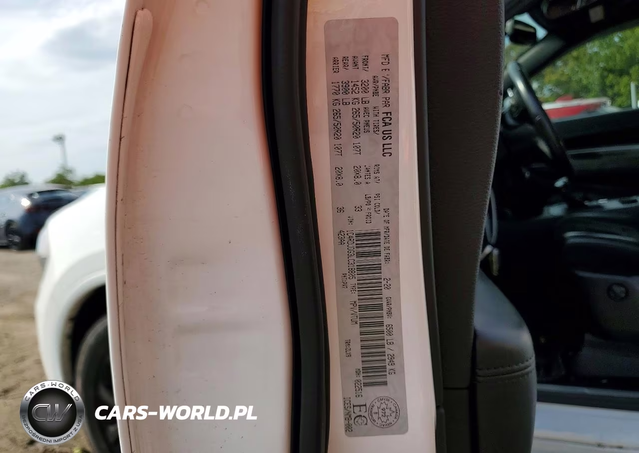 2020 Dodge Durango Gt VIN:1C4RDJDG3LC318805 - 13