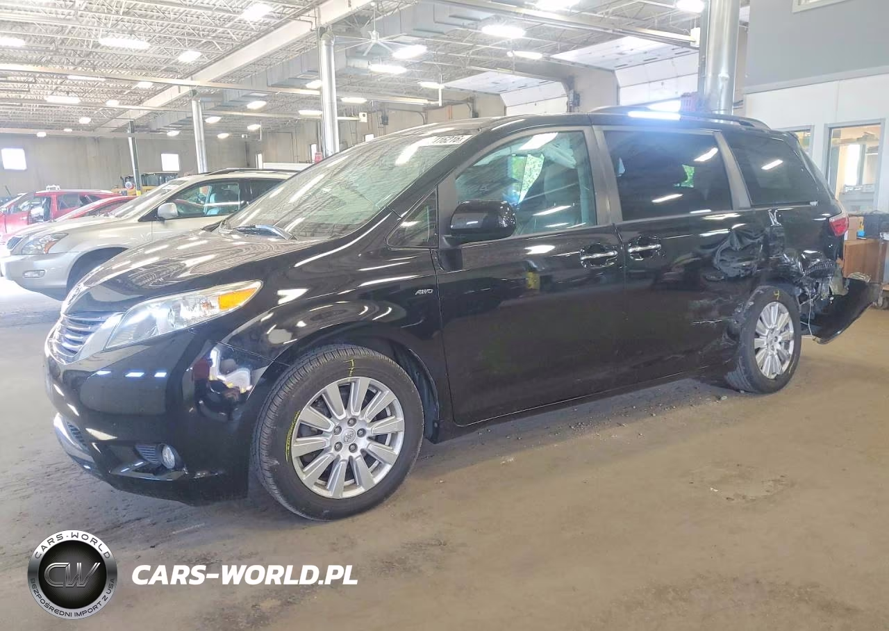 2017 Toyota Sienna Xle 7-Passenger VIN:5TDDZ3DC0HS162491 - 1