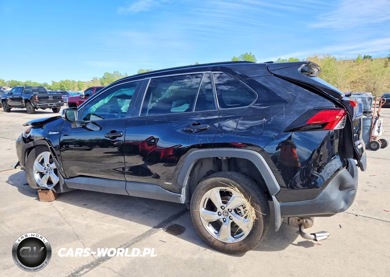 2021 Toyota Rav4 Hybrid Xle Premium VIN:4T3B6RFV0MU048131 - 2