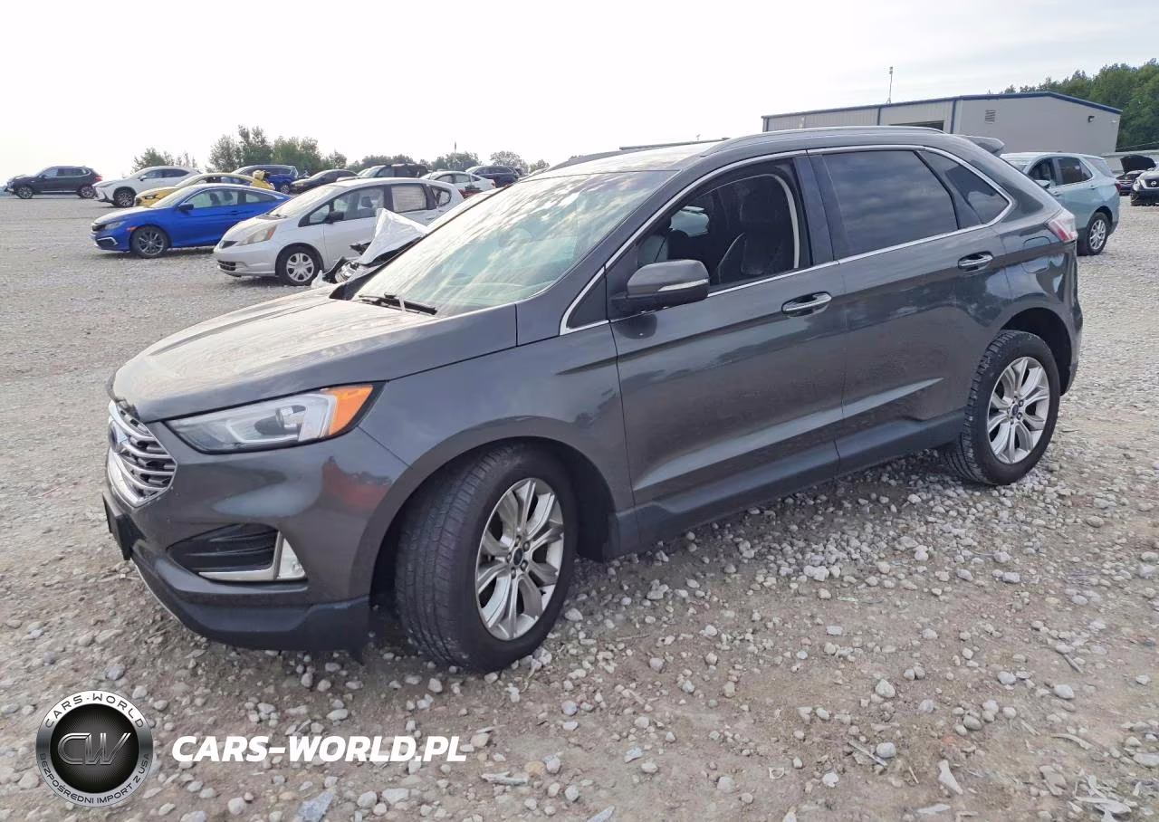 2019 Ford Edge Titanium VIN:2FMPK4K91KBC07053 - 1