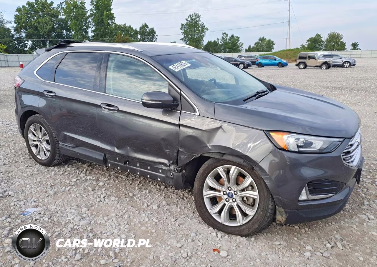 2019 Ford Edge Titanium VIN:2FMPK4K91KBC07053 - 4