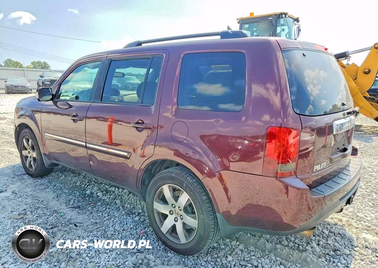 2014 Honda Pilot Touring VIN:5FNYF4H93EB046300 - 2