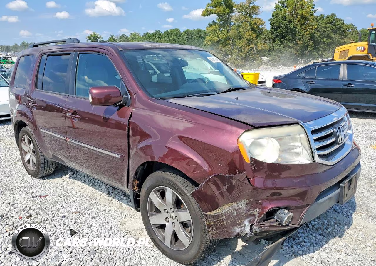 2014 Honda Pilot Touring VIN:5FNYF4H93EB046300 - 4