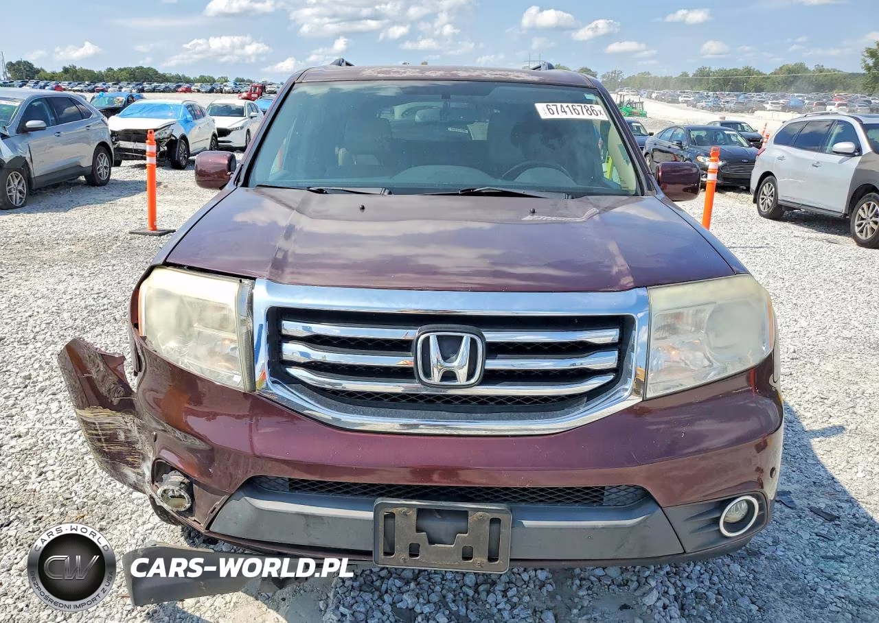 2014 Honda Pilot Touring VIN:5FNYF4H93EB046300 - 5