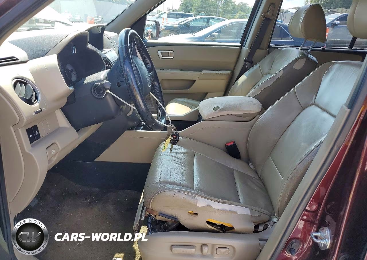 2014 Honda Pilot Touring VIN:5FNYF4H93EB046300 - 7