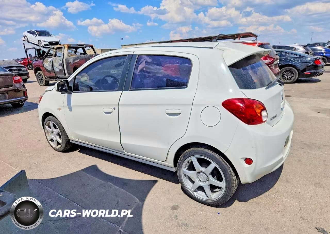 2015 Mitsubishi Mirage De VIN:ML32A3HJ7FH007724 - 2
