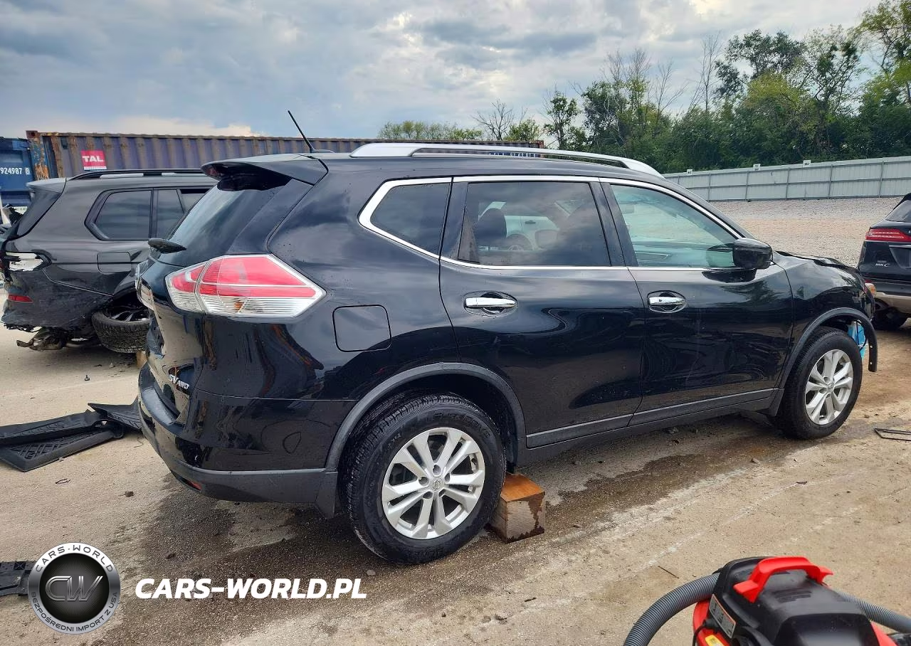 2016 Nissan Rogue Sv VIN:KNMAT2MV1GP720907 - 3