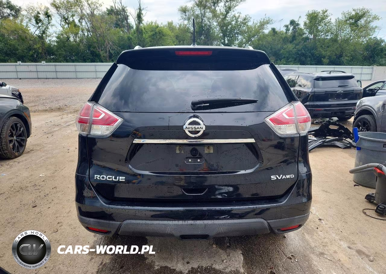 2016 Nissan Rogue Sv VIN:KNMAT2MV1GP720907 - 6