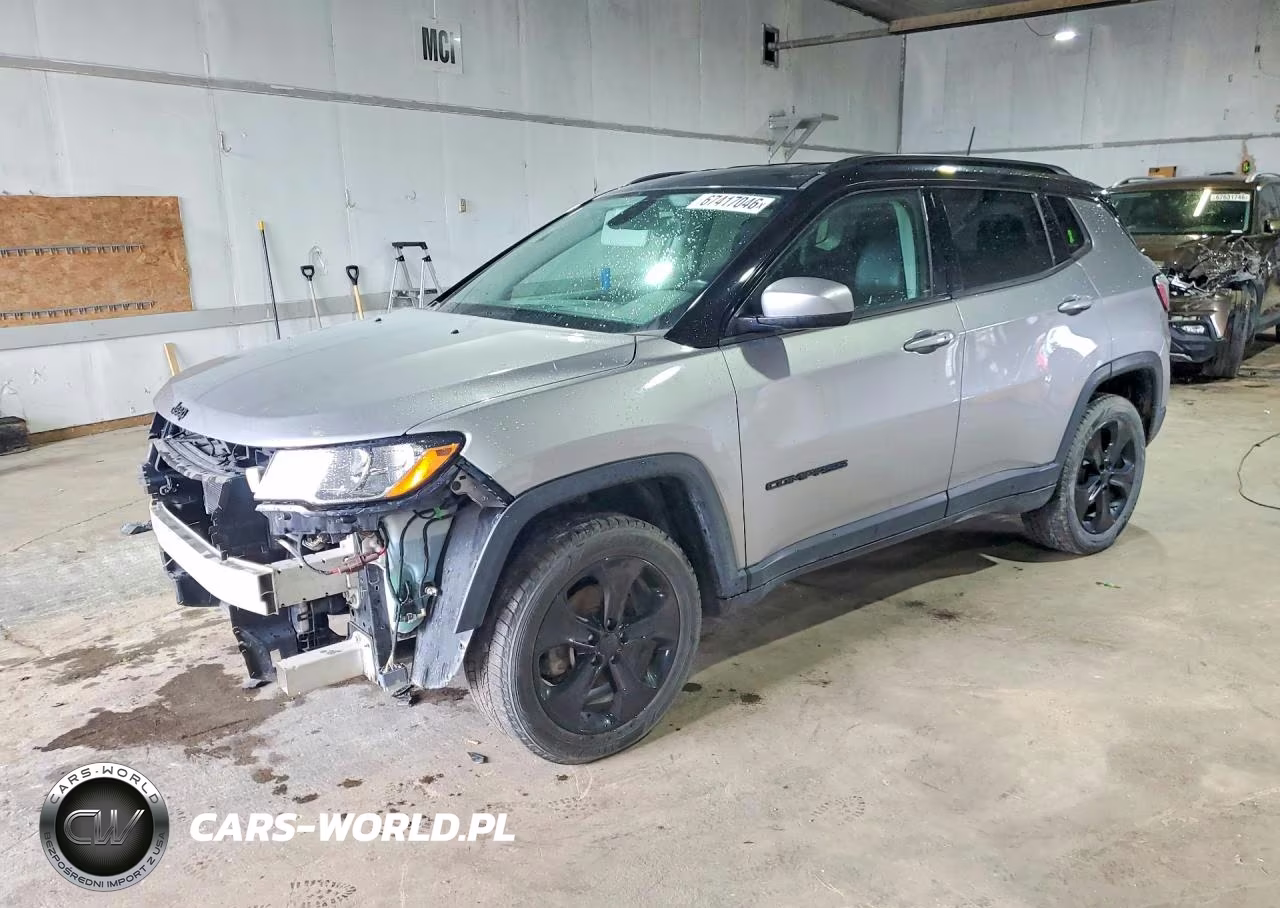 2018 Jeep Compass Latitude VIN:3C4NJDBB6JT304351 - 1