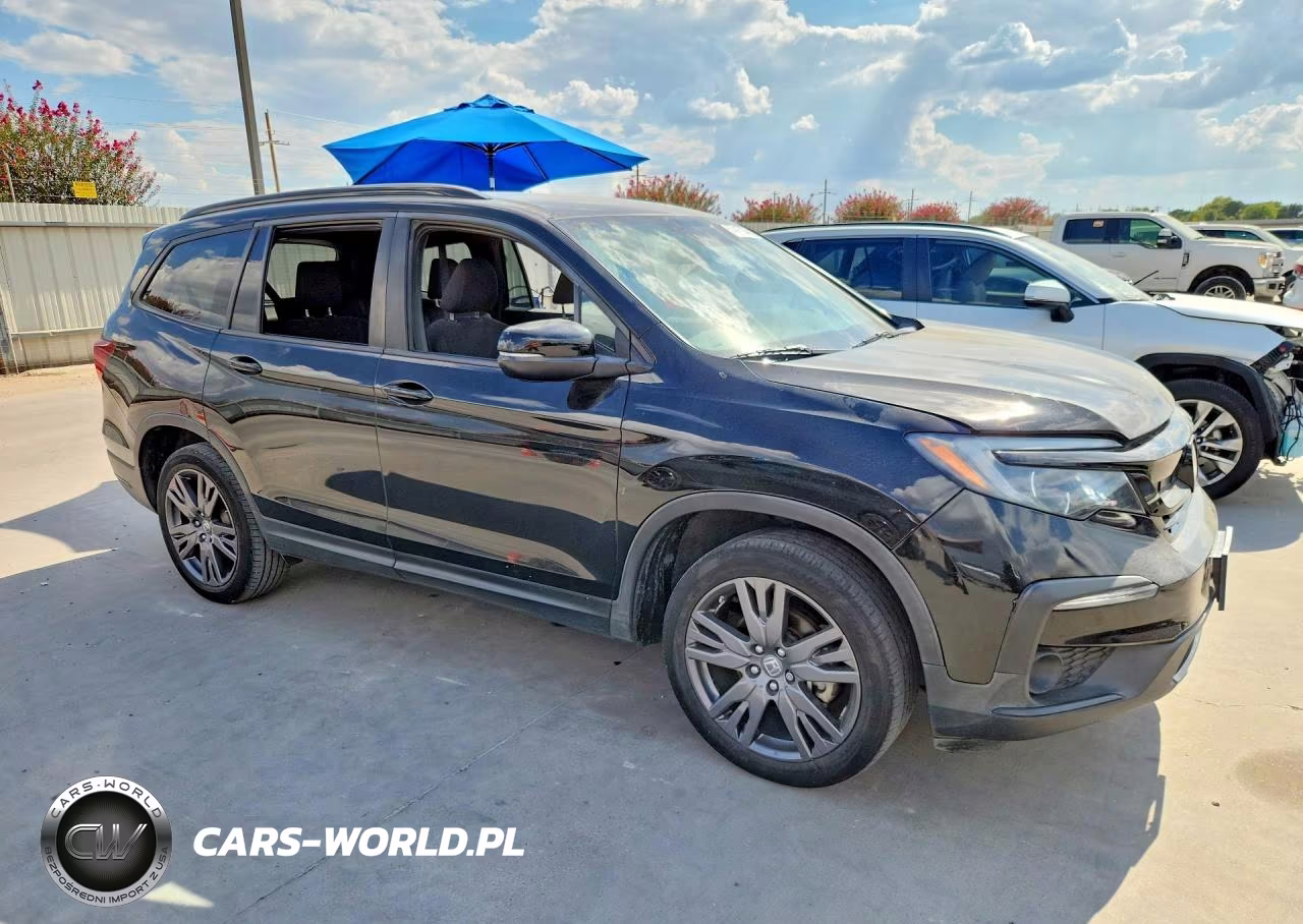 2022 Honda Pilot Sport VIN:5FNYF5H33NB038229 - 4