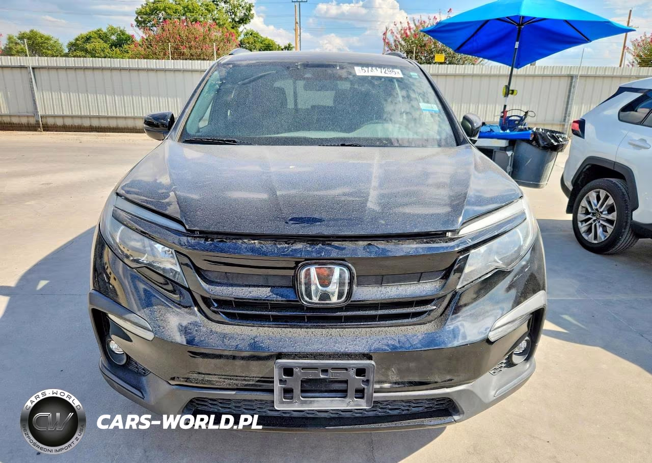 2022 Honda Pilot Sport VIN:5FNYF5H33NB038229 - 5