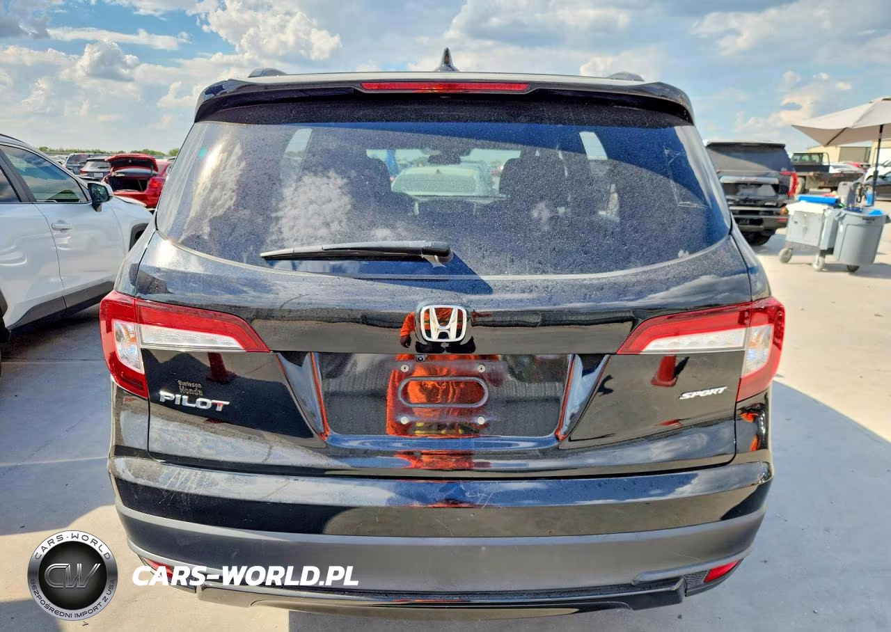 2022 Honda Pilot Sport VIN:5FNYF5H33NB038229 - 6