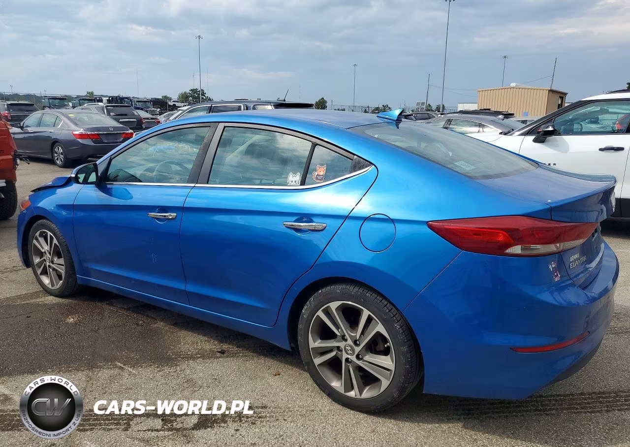 2017 Hyundai Elantra Limited VIN:5NPD84LF1HH041558 - 2