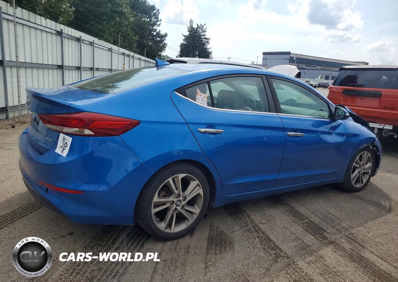 2017 Hyundai Elantra Limited VIN:5NPD84LF1HH041558 - 3