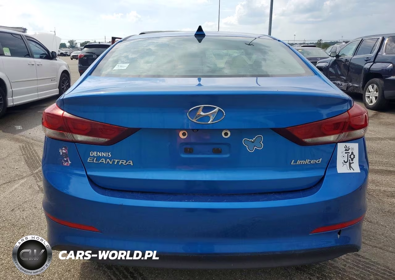 2017 Hyundai Elantra Limited VIN:5NPD84LF1HH041558 - 6