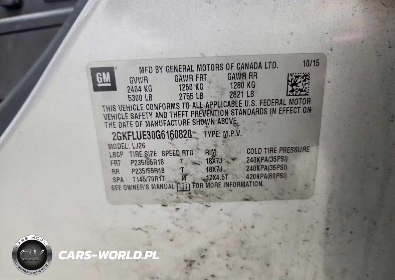 2016 GMC Terrain Slt VIN:2GKFLUE30G6160820 - 14