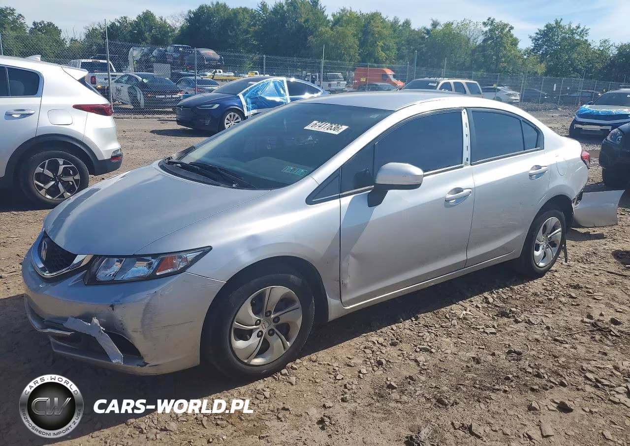 2015 Honda Civic Lx VIN:19XFB2F58FE232056 - 1