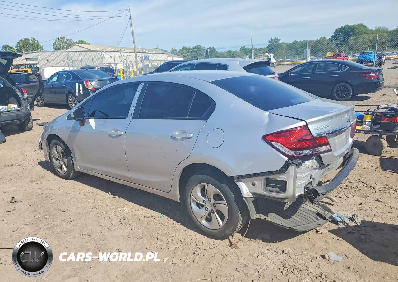 2015 Honda Civic Lx VIN:19XFB2F58FE232056 - 2