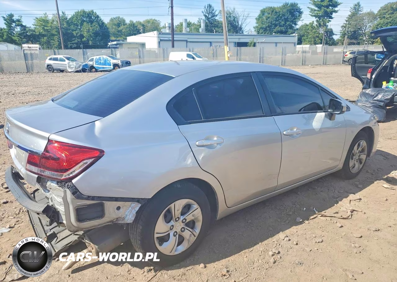 2015 Honda Civic Lx VIN:19XFB2F58FE232056 - 3