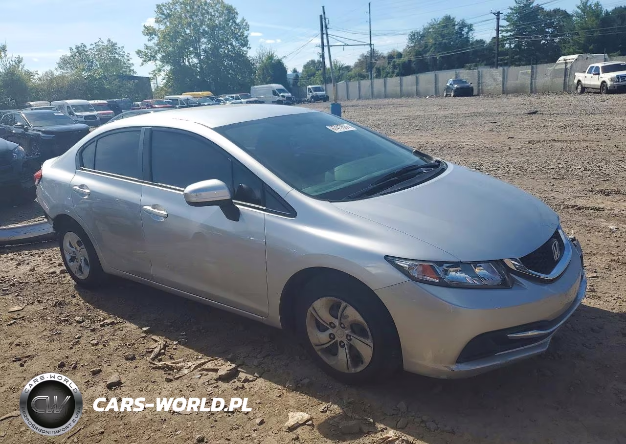 2015 Honda Civic Lx VIN:19XFB2F58FE232056 - 4
