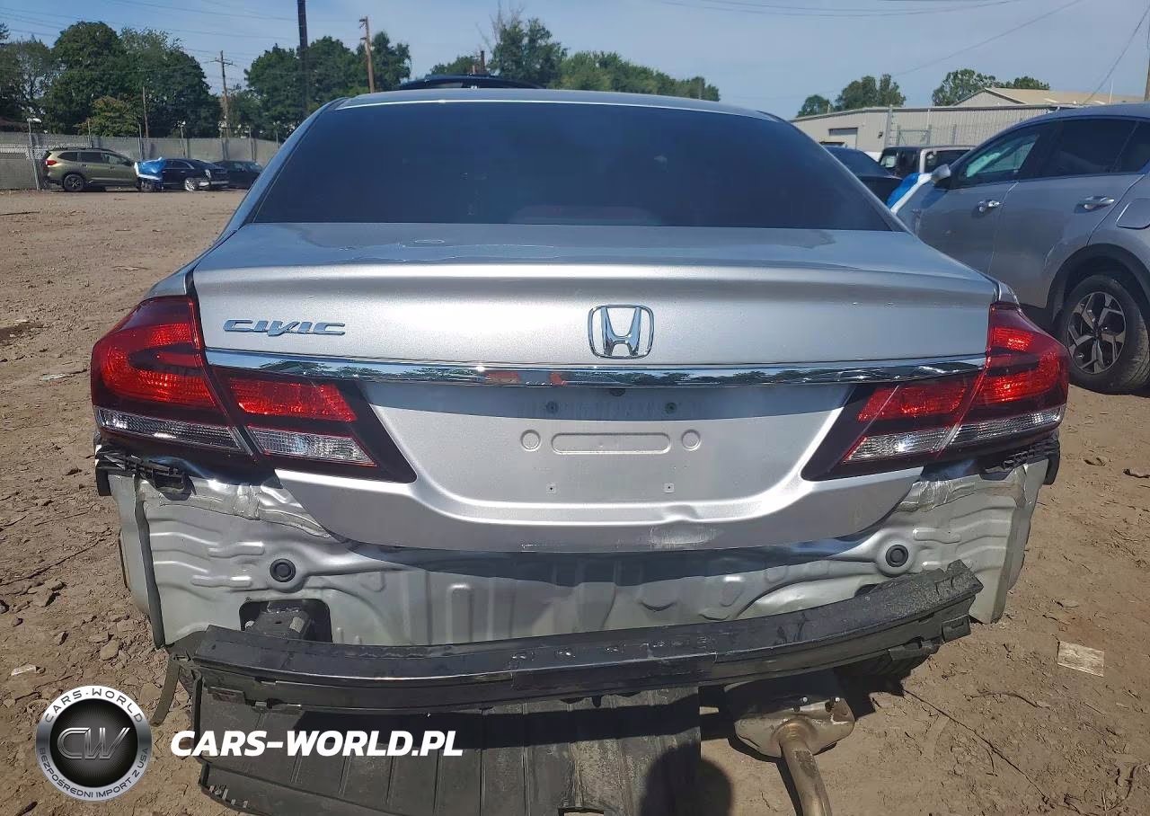 2015 Honda Civic Lx VIN:19XFB2F58FE232056 - 6