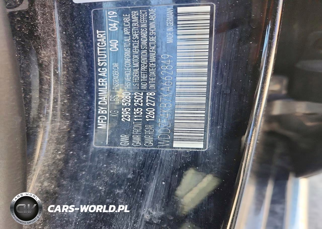 2019 Mercedes-Benz E 300 4Matic VIN:WDDZF4KB7KA662849 - 12