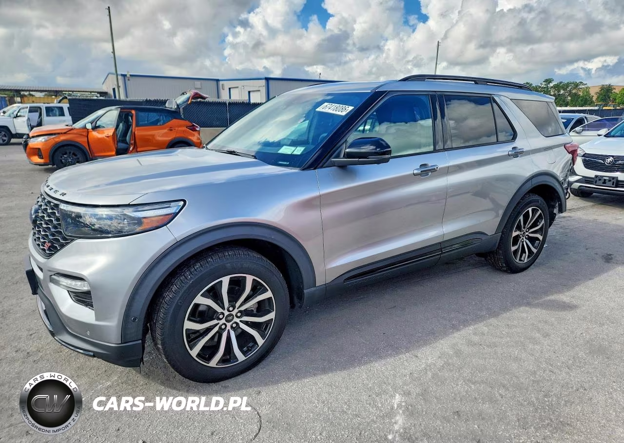 2020 Ford Explorer St VIN:1FM5K8GC5LGC06002 - 1