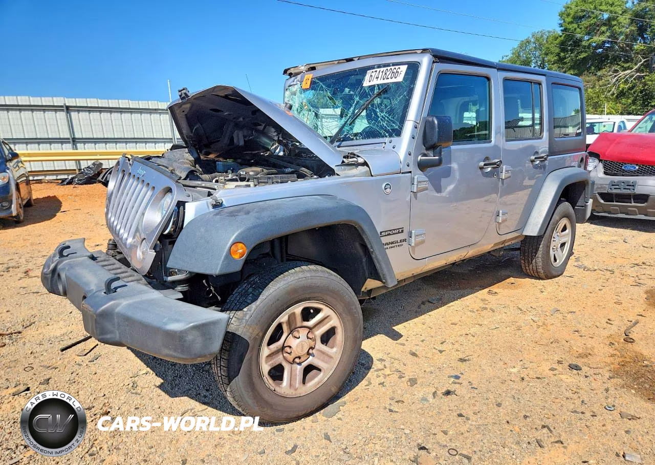 2017 Jeep Wrangler Unlimited Sport VIN:1C4BJWKG9HL648711 - 1