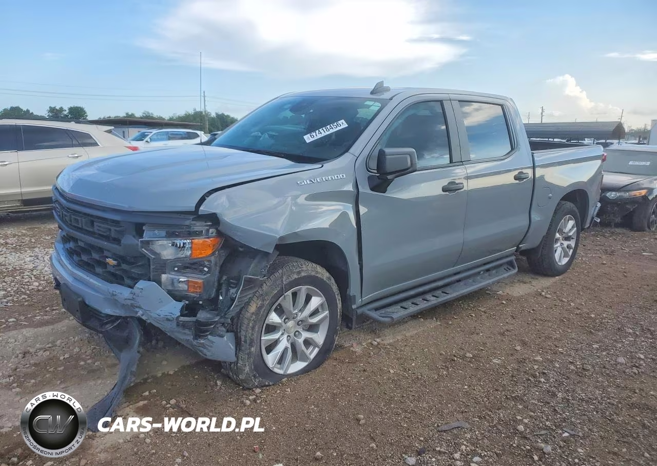 2024 Chevrolet Silverado C1500 Custom VIN:3GCPABEK1RG323547 - 1