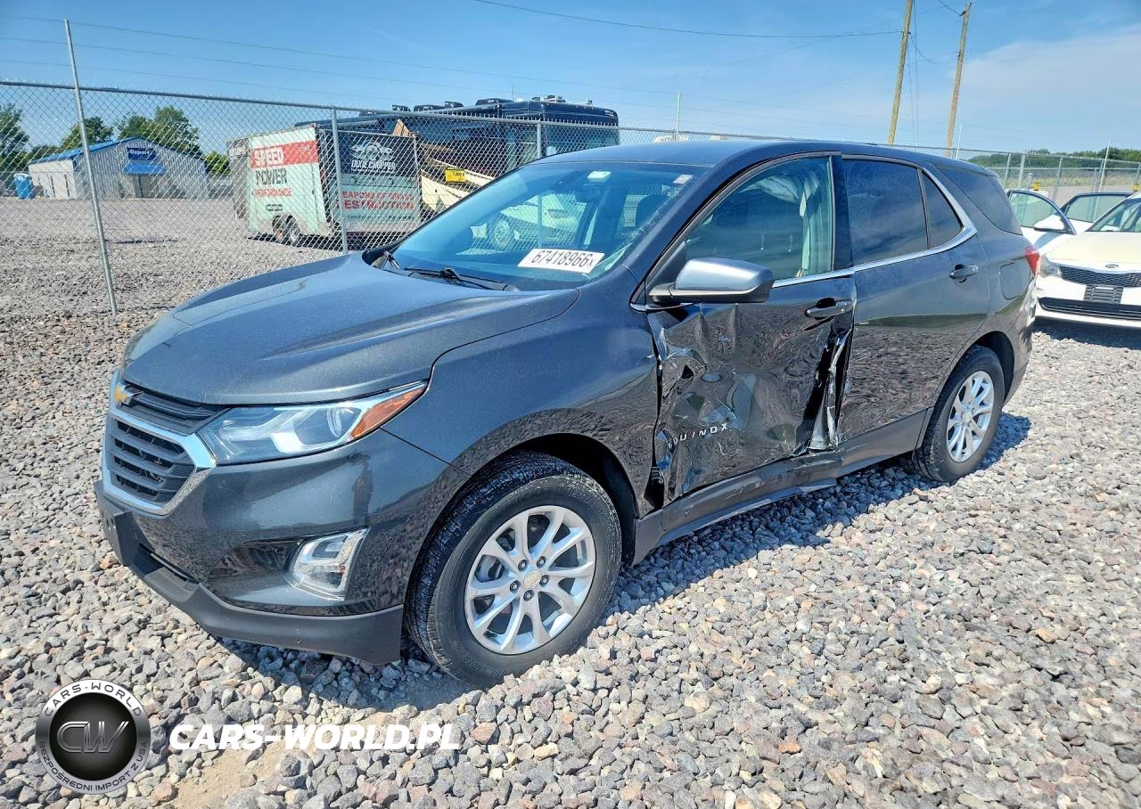 2018 Chevrolet Equinox Lt VIN:3GNAXSEV6JS530071 - 1