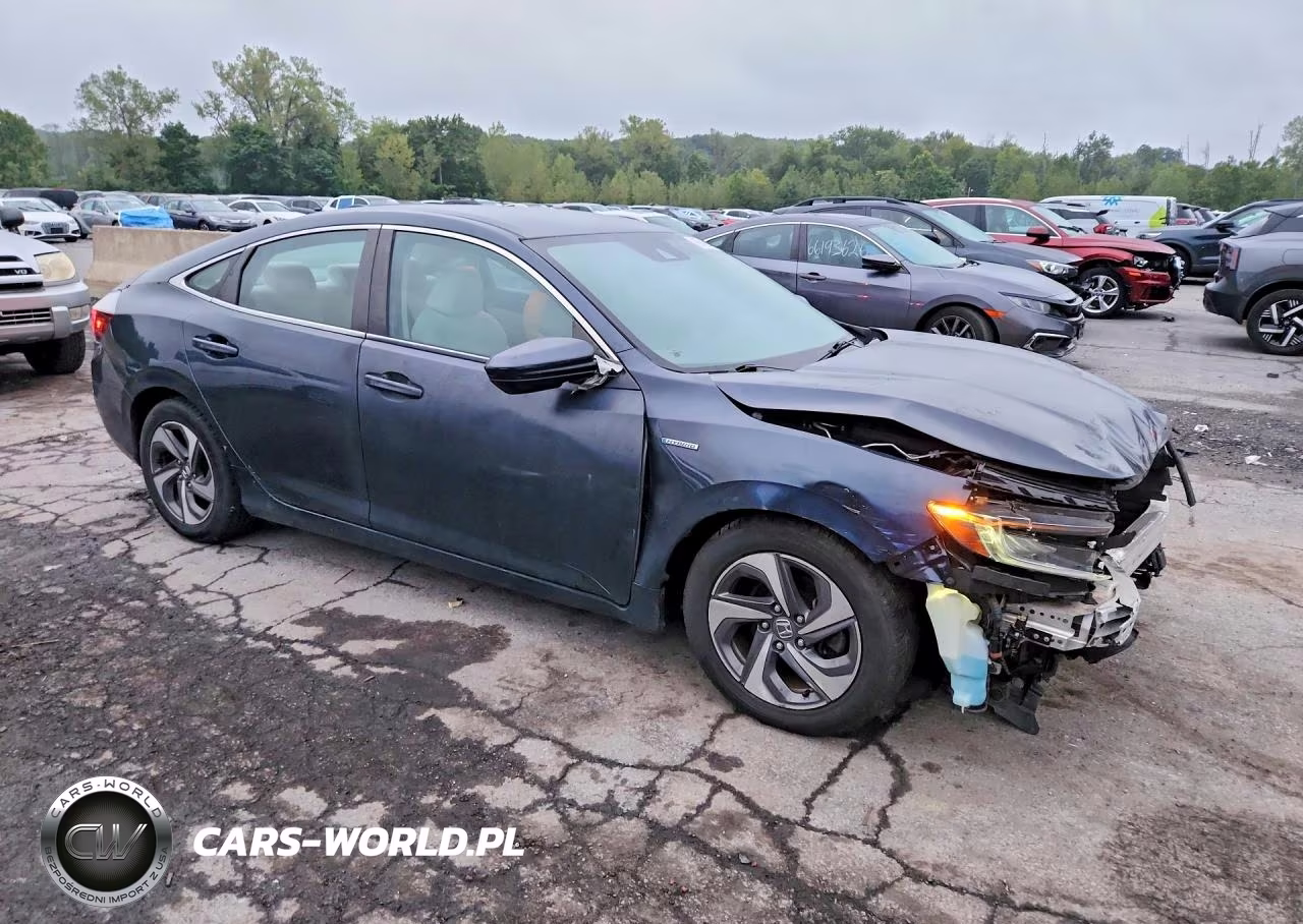 2019 Honda Insight Lx VIN:19XZE4F1XKE002574 - 4