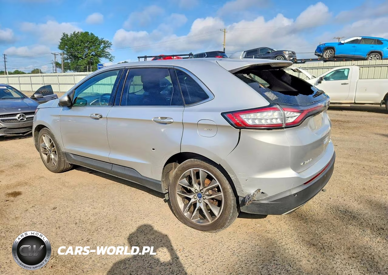 2017 Ford Edge Titanium VIN:2FMPK3K86HBB71810 - 2