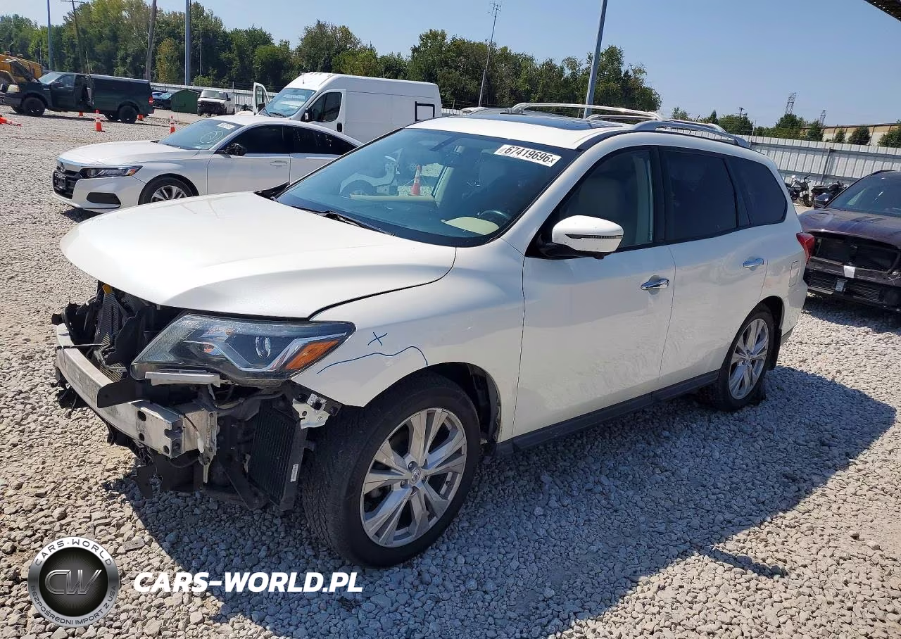 2018 Nissan Pathfinder Sl VIN:5N1DR2MM7JC616953 - 1