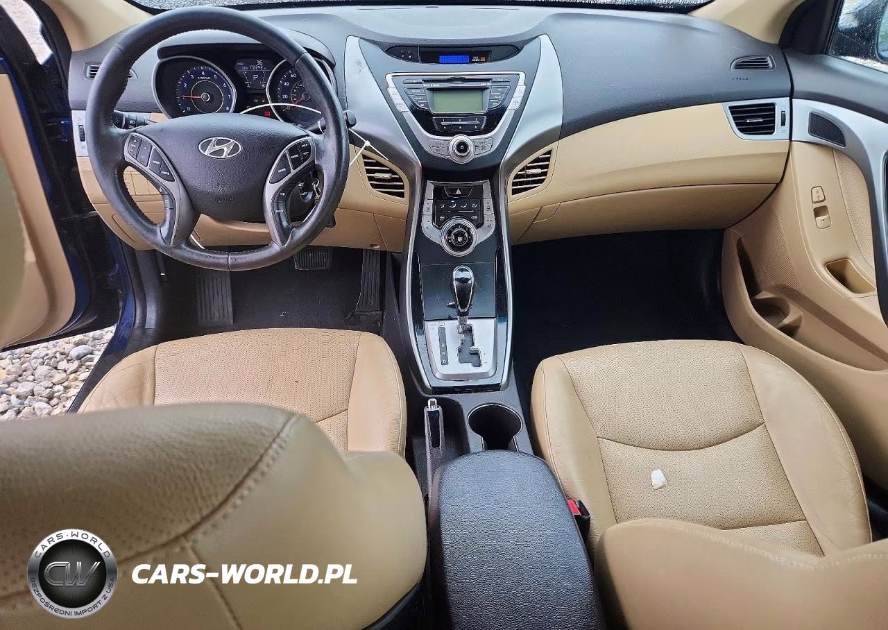 2013 Hyundai Elantra Limited VIN:KMHDH4AEXDU568388 - 8