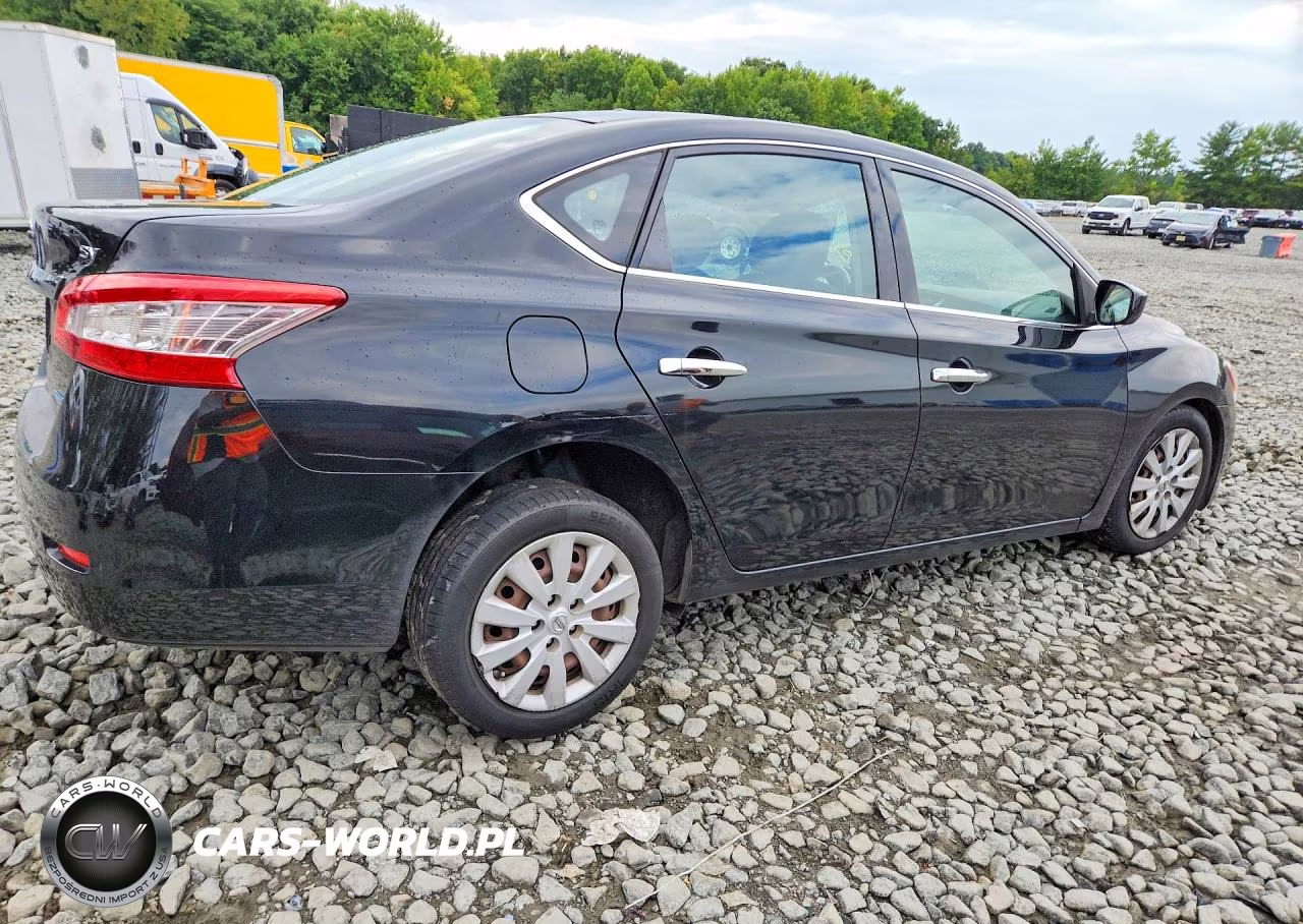 2014 Nissan Sentra Sv VIN:3N1AB7AP8EY267115 - 3