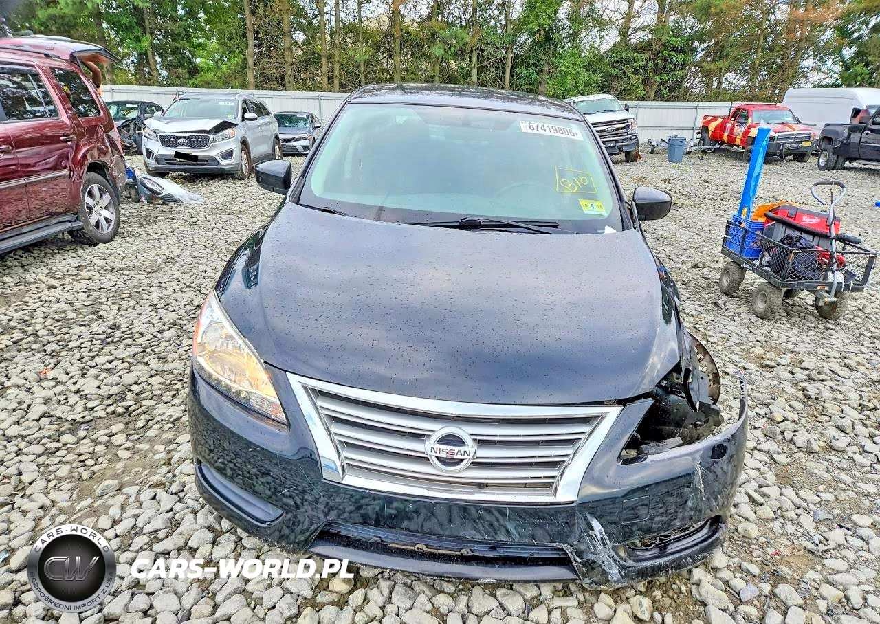 2014 Nissan Sentra Sv VIN:3N1AB7AP8EY267115 - 5
