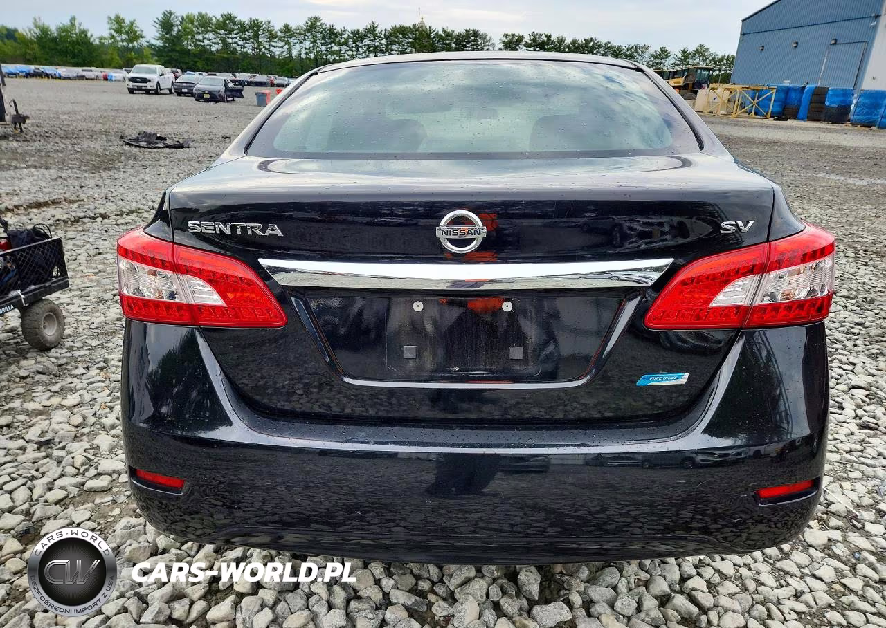 2014 Nissan Sentra Sv VIN:3N1AB7AP8EY267115 - 6