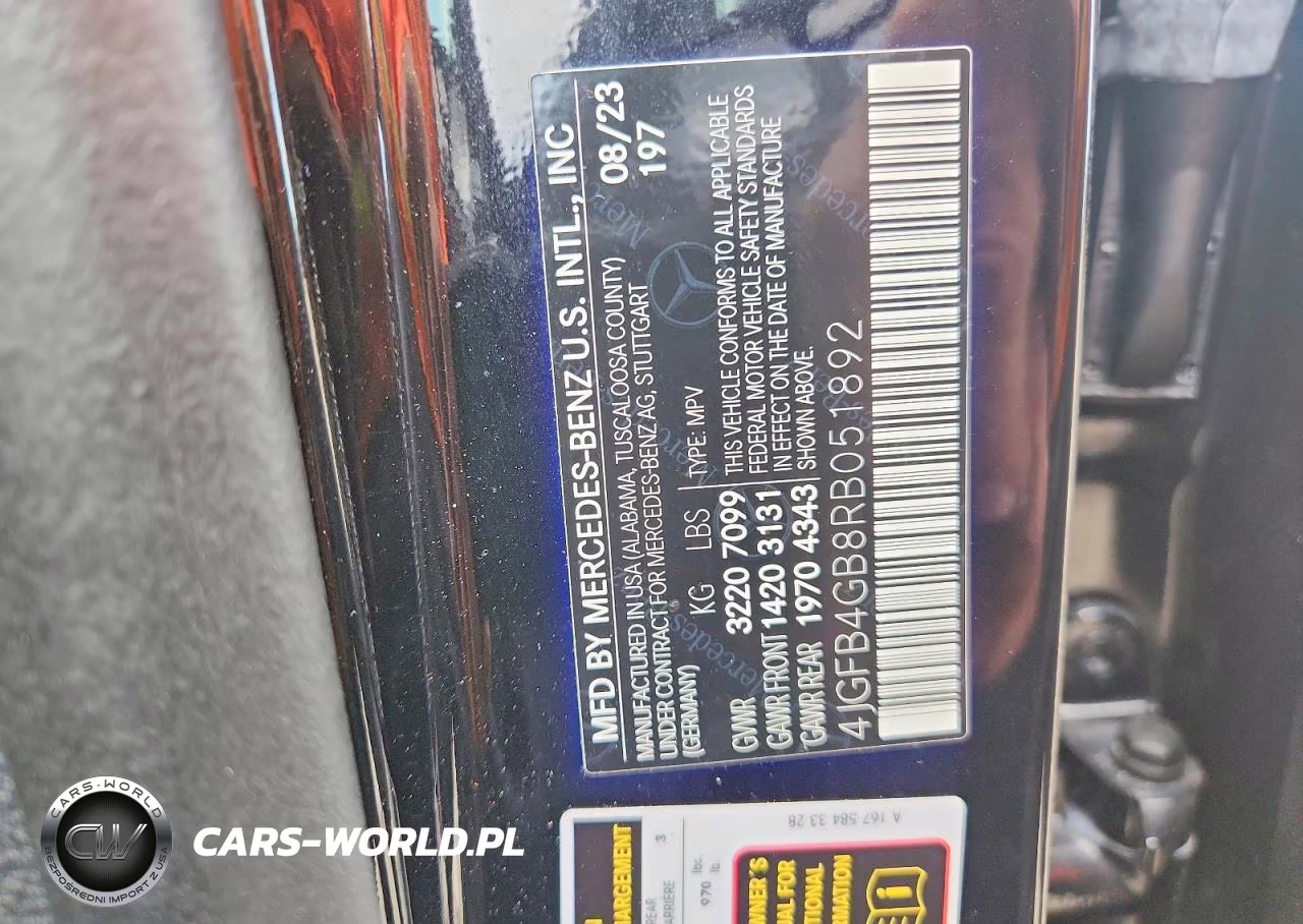 2024 Mercedes-Benz Gle 450E 4Matic VIN:4JGFB4GB8RB051892 - 13