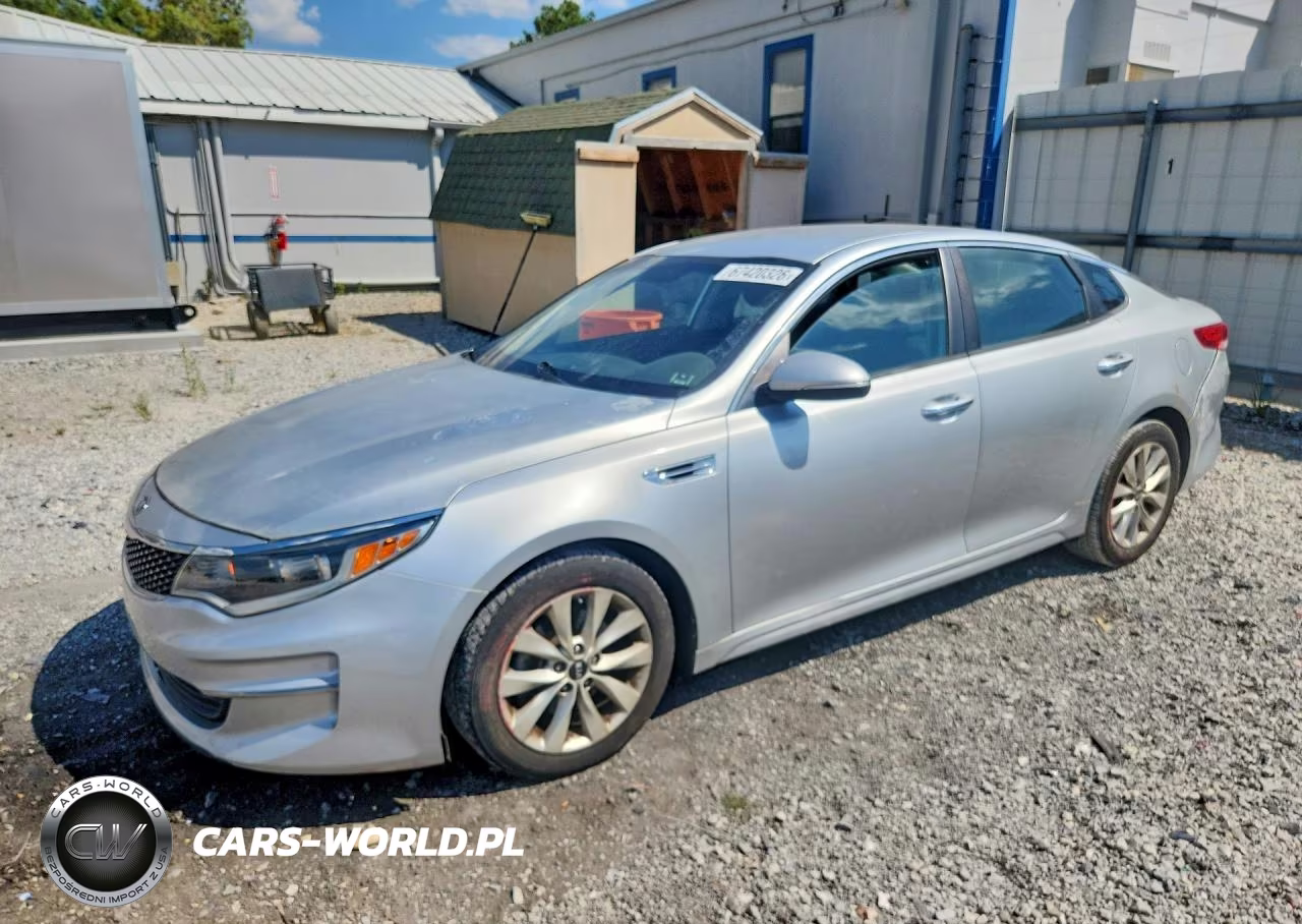 2017 Kia Optima Lx VIN:5XXGT4L30HG123732 - 1