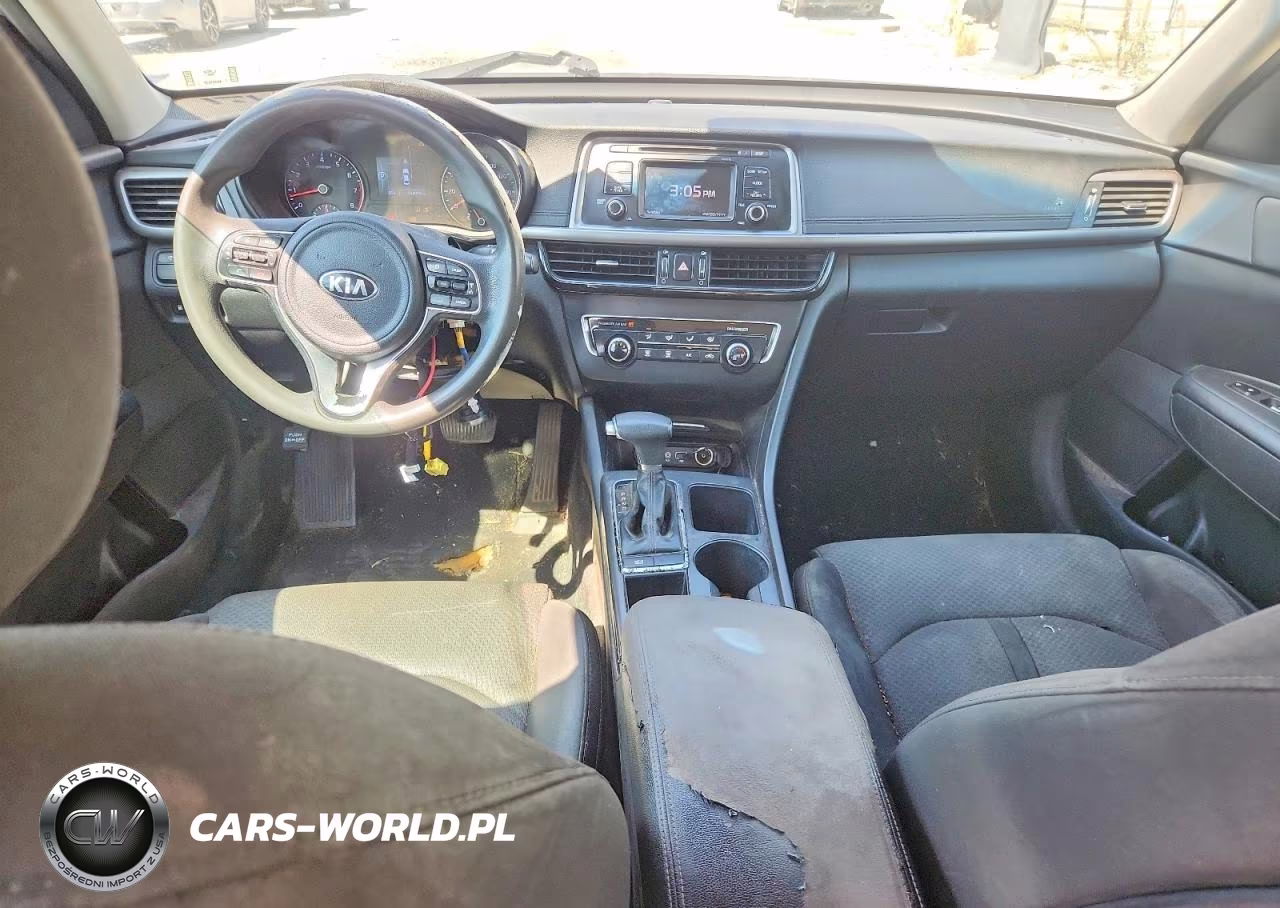 2017 Kia Optima Lx VIN:5XXGT4L30HG123732 - 8