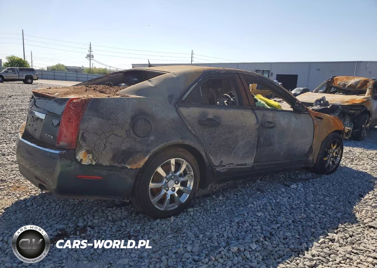 2008 Cadillac Cts Hi Feature V6 VIN:1G6DR57V080131305 - 3