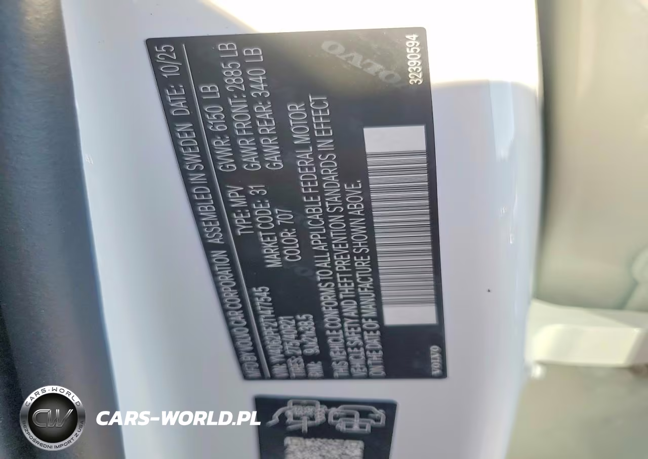 2026 Volvo Xc90 Ultra VIN:YV4062PF2T1477545 - 14