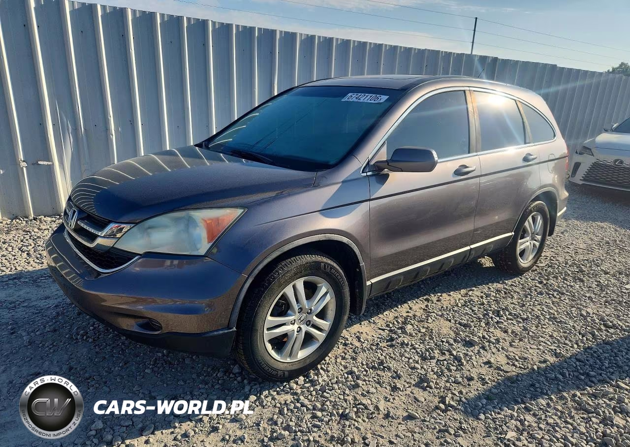 2010 Honda Cr-V Exl VIN:5J6RE4H7XAL100442 - 1