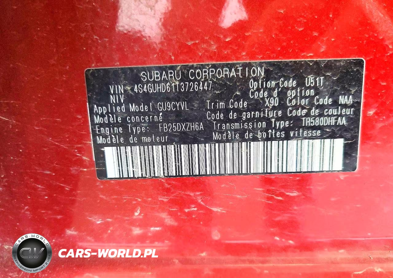 2026 Subaru Crosstrek Premium VIN:4S4GUHD61T3726447 - 12