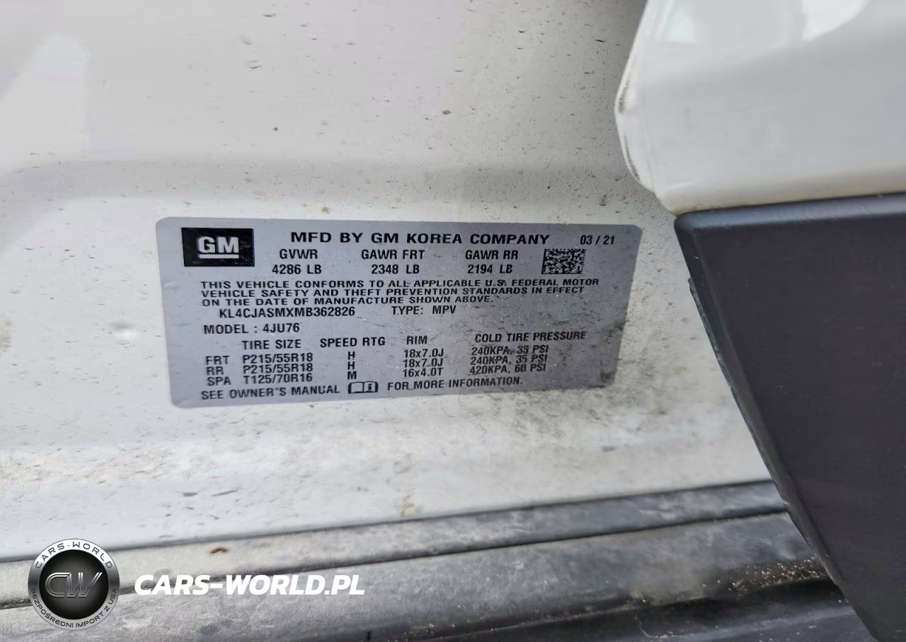 2021 Buick Encore Preferred VIN:KL4CJASMXMB362826 - 13