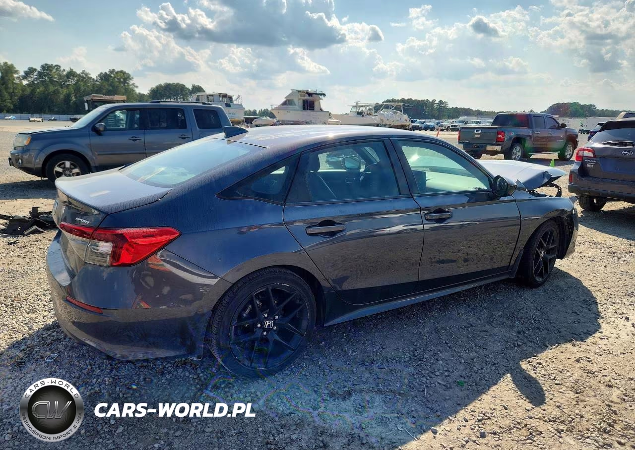 2022 Honda Civic Sport VIN:2HGFE2F52NH568460 - 3