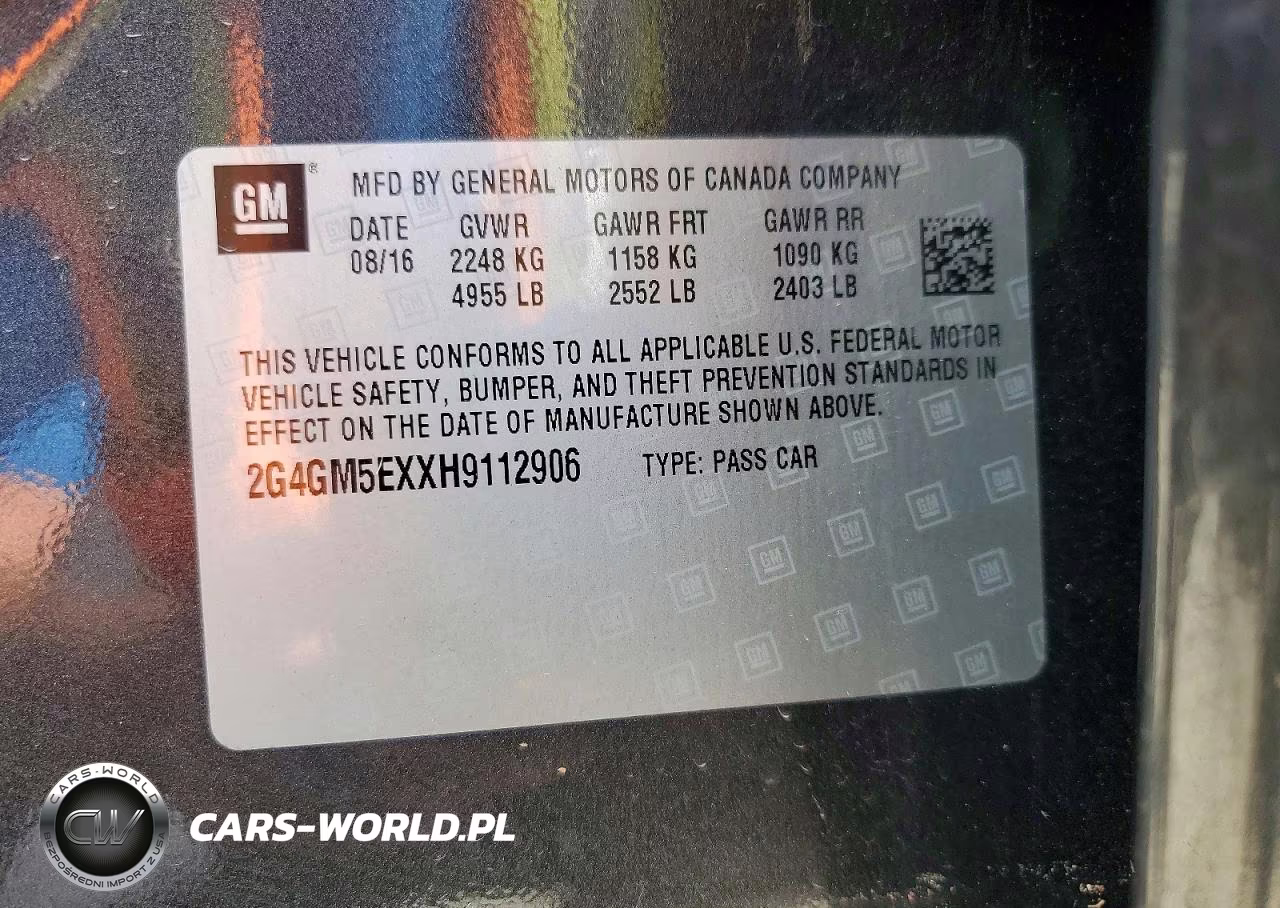 2017 Buick Regal VIN:2G4GM5EXXH9112906 - 12